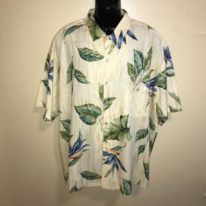 Men's Tori Richard Hawaiian Short Sleeve Button Front Shirt-Viscose-Size 3XL
